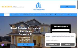 Tyke Appraisals, Inc. website