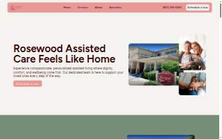 Rosewood Assisted Care website