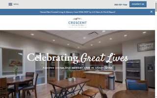 Crescent Senior Living website