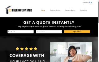 Insurance by Hand website