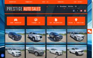 Prestige Auto Sales - West website