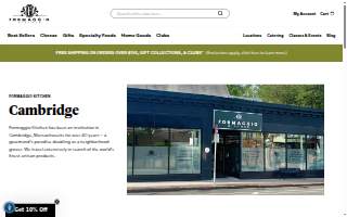 Formaggio Kitchen website