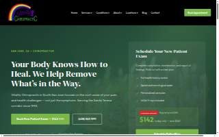 Vitality Chiropractic, P.C. website