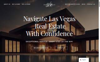 Show Vegas Realty website