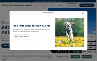 Boca Park Animal Hospital of Las Vegas website