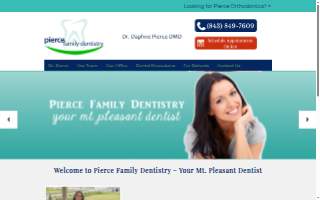 Pierce Family Dentistry, Daphne R Pierce, DMD website