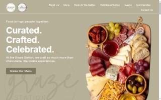 Graze Station website