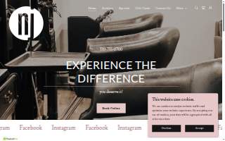 Nicole Jeffreys Salon & Day Spa website