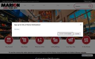 Marion Lawn & Outdoor website