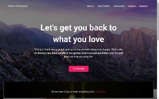Cheiron Chiropractic website