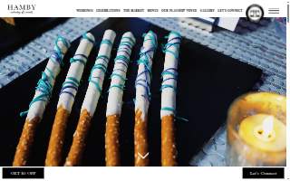 Hamby Catering & Events website
