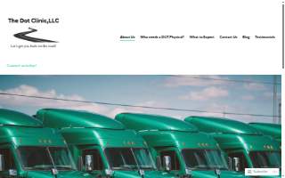 The DOT Clinic website