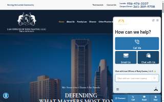 Law Offices of Rudy Santos, L.L.C. website