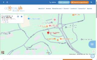 Coastal Kids Dental & Braces - Point Hope website