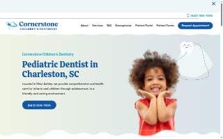 Cornerstone Children's Dentistry website