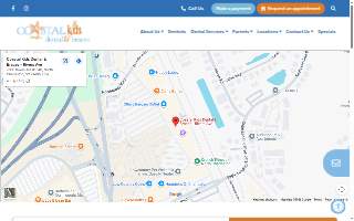 Coastal Kids Dental & Braces - Rivers Ave website