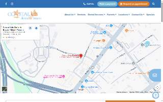 Coastal Kids Dental & Braces - Mt Pleasant website