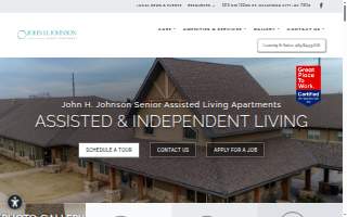 John H. Johnson Senior Assisted Living Apartments website