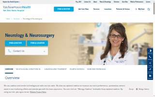 Yale-New Haven Hospital: Neurology website