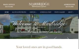 Marbridge Assisted Living & Memory Care website