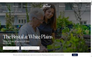 The Bristal Assisted Living at White Plains website