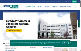 Inclusion Clinic, Specialty Clinics, Froedtert Hospital website