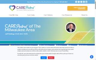CarePatrol Milwaukee/Waukesha website