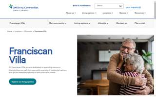 Franciscan Villa website