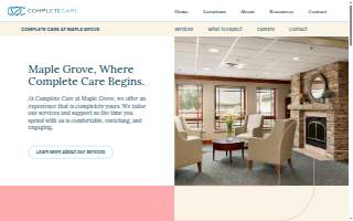 Complete Care at Maple Grove (St. Mary's Care and Rehab Center) website