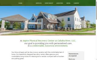 Aspire Physical Recovery Center at Cahaba River, LLC website