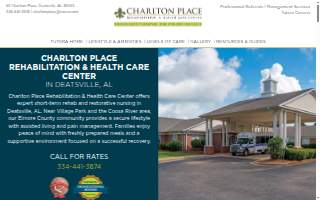 Charlton Place Rehabilitation and Healthcare website