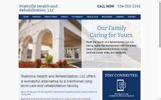 Prattville Health and Rehabilitation, LLC website