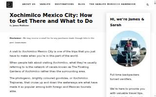 Xochimilco Cafe website