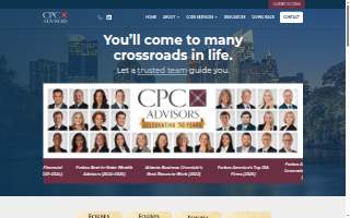 CPC Advisors website