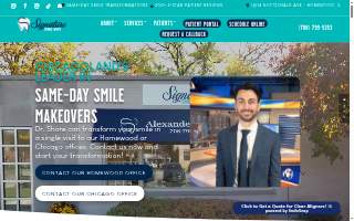 Signature Smile Arts - Dentist in Downtown, Chicago website