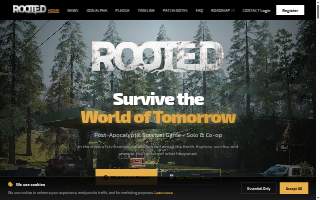 Rooted Landscaping Oahu website