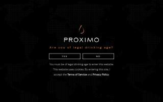 Proximo website