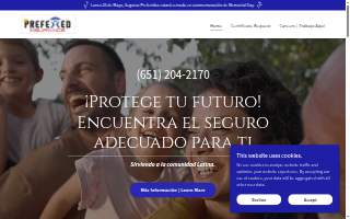 Seguros Preferidos Preferred Insurance website