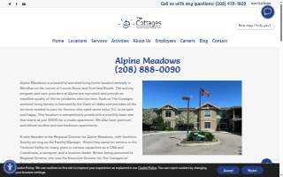 The Cottages at Alpine Meadows website