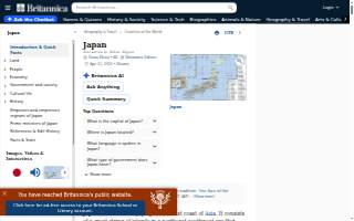 Japon Bistro website
