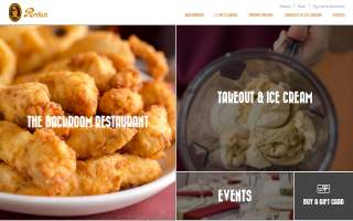 Puritan Backroom Restaurant website