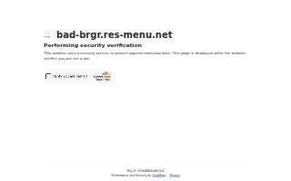Bad Brgr website