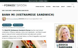 Banh & Bo Pho, Banh Mi website