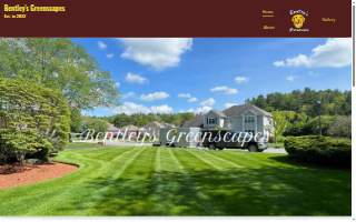 Bentley's Greenscapes website