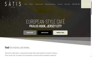 Satis Bistro website