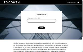 Cowen Construction website