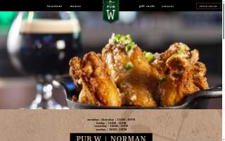 Pub W of Norman website