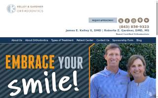 Kelley & Gardner Orthodontics: Park West website