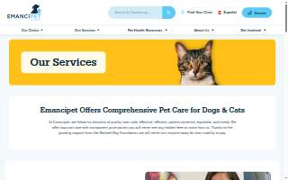 Emancipet of Philadelphia website