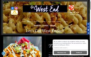 West End Pub Bar & Grill website